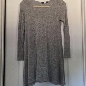 Thin soft long sleeve dress